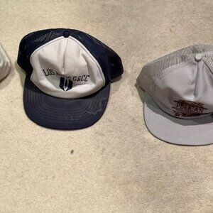 GOLF CLUB BASEBALL HATS, LOS ALTOS, MARRIOTT-FLORIDA, PELICAN-ST. MAARTEN, BLUE